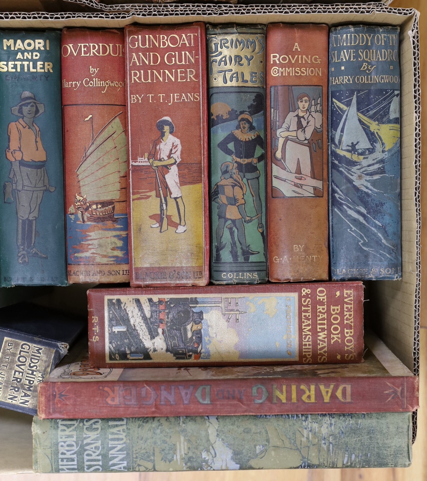 Boys Adventure Stories (incl. Henty): together with some miscellaneous others, mostly early 20th century (27)